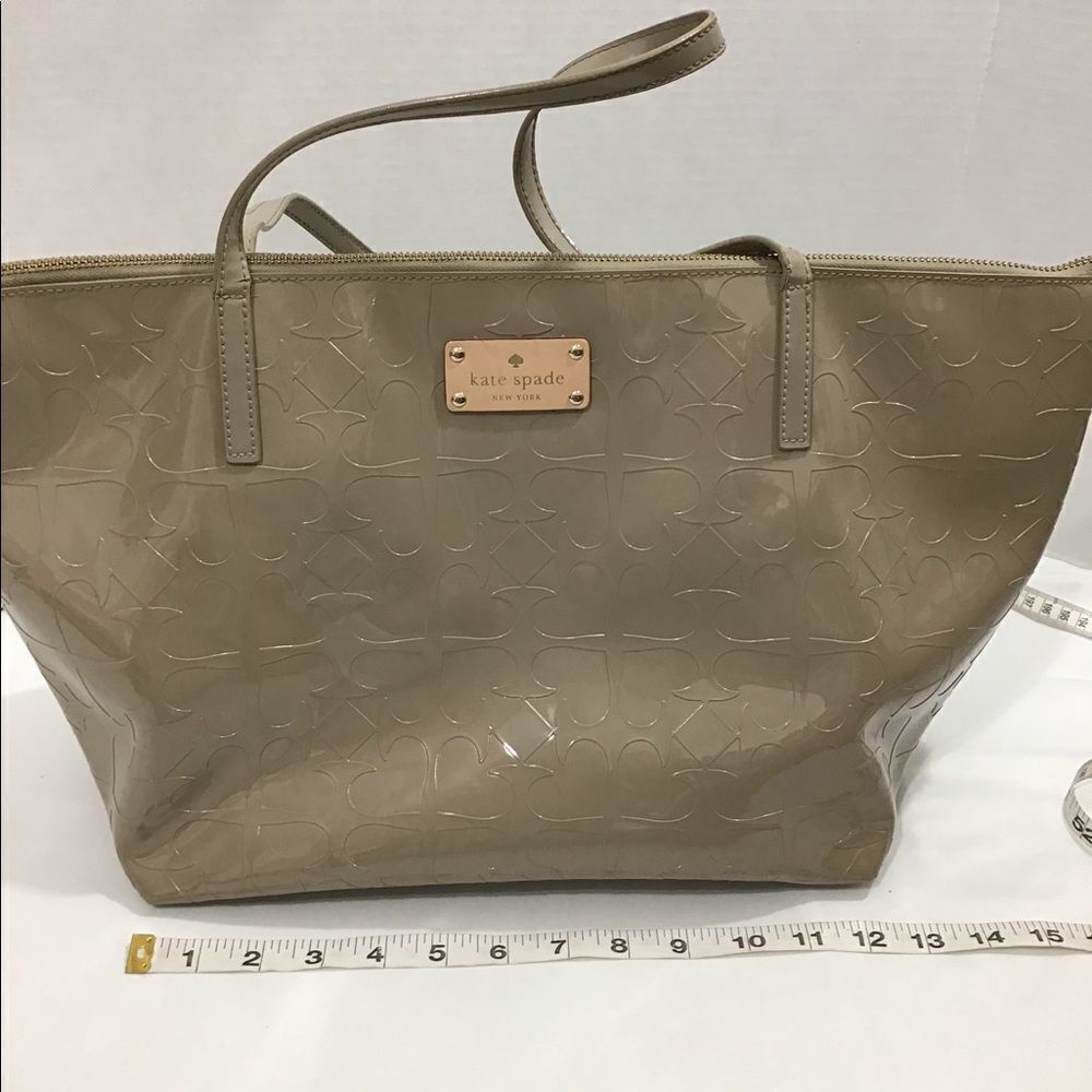 Kate Spade Patent Leather School Box Sophie Bag - Picture 7 of 14